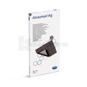 Повязка пропитанная серебром Atrauman® Ag