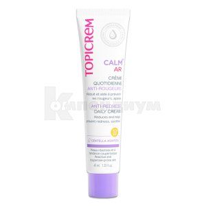 Топикрем Calm+ AR дневной крем против покраснения (Topicrem Calm+ AR anti-redness daily cream)