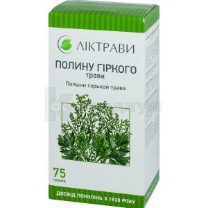 Полыни горькой трава (Artemisiae absinthii herba)